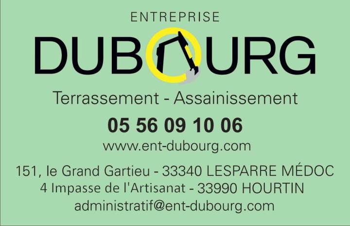 CARTE VISITE SARL DUBOURG 2025
